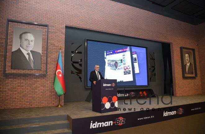 Brand-new Sports and us (idman.biz) news portal introduced in Azerbaijan  Azerbaijan Baku September 26 2023